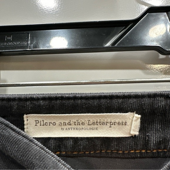 Pilcro And The Letterpress, High Rise Skinny Corduroy Women’s Pants 26 Antro - Picture 4 of 11